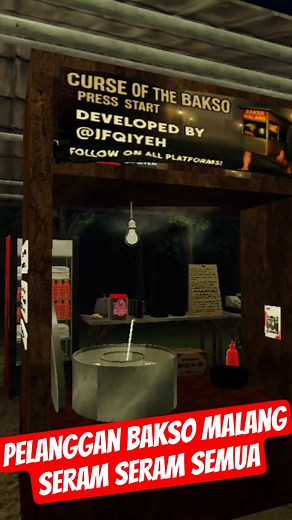 Bakso Malang: The Soup So Good It's Spooky #gaming #shorts #hantu