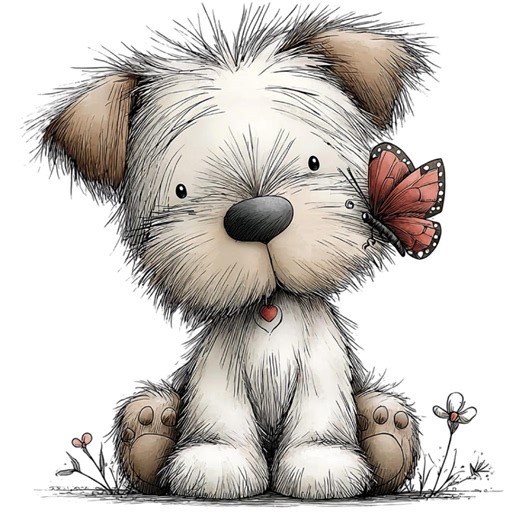 Whimsical Funny Dog Clipart — 60 Watercolor Pngs, Digital Download for Playful & Paw-some Designs - Etsy