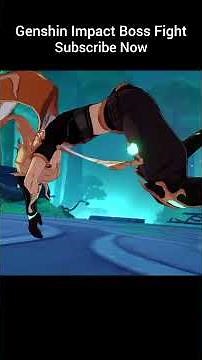 Lumine & Aether Reunite ⚔️ Epic Boss Fight | Genshin Impact Legendary Battle |#genshinimpact #shorts