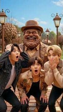 #bts in mysterious world 😳 #ai