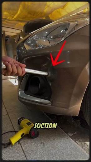 How to Fix a Car Dent in Seconds! 🛠️