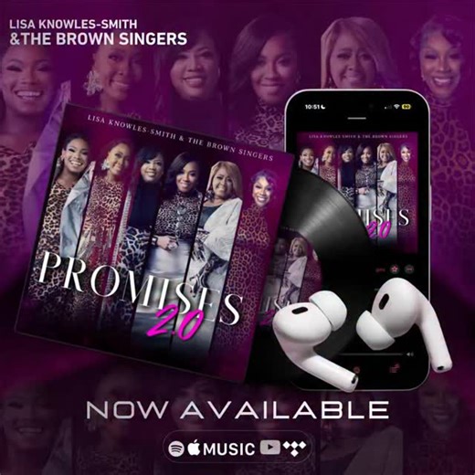 Surprise!!! Promises 2.0 by Lisa Knowles-Smith and the Brown Singers is OUT NOW on all digital platforms! 🎶🔥 #Promises2.0 #LisaKnowlesSmithAndTheBrownSingers | EvoWorld Entertainment TV