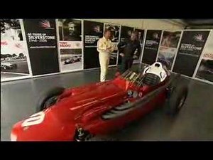 Martin Brundle drives a Maserati 250f