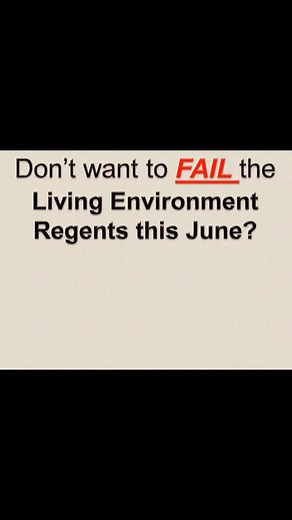 Free video & Study Guide on how to pass the Living Environment Regents...#regents #newyork #livingenvironment