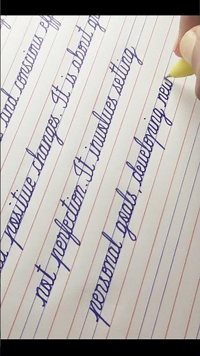 CURSIVE WRITING practice for Students