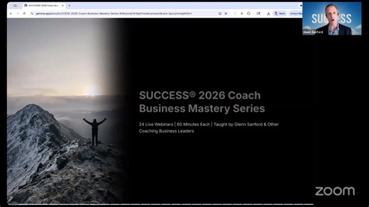 We are going LIVE! 🎯 Join us for a special SUCCESS® Coaching LIVE Webinar where you'll discover how to turn your passion for helping others into a certified coaching career — backed by the SUCCESS® brand. In this free session, you'll learn: ✅ Why the coaching industry is booming (and how to position yourself for success) ✅ What it takes to become a SUCCESS® Certified Coach ✅ How our proven certification program gives you the tools, credibility, and community to thrive Whether you're an aspiring