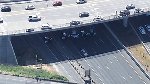 LIVE VIDEO: Eastbound Interstate 80 is blocked near the Interstate 680 junction in Solano County as authorities work to apprehend a driver who led them on a pursuit. http://nbcbay.com/rHeoiYQ | NBC Bay Area