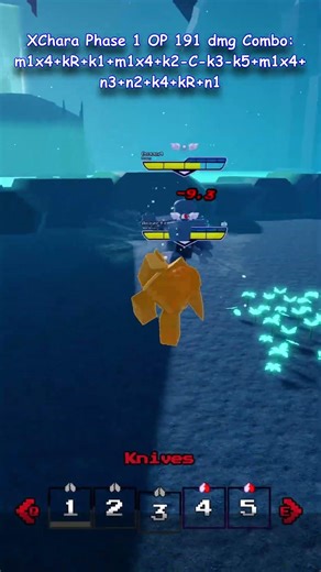 AB:A Reworked X Chara Phase 1 OP Combo! - (Roblox Undertale Alternate Battlegrounds!)