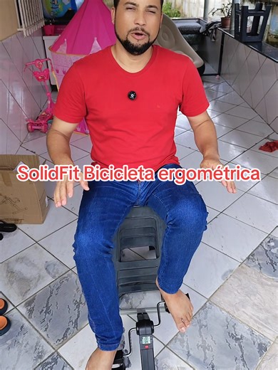 SolidFit Bicicleta ergométrica #publicidade
