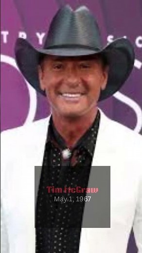 a CELEBRITY Birthdays TODAY | 🎤 Tim McGraw| May 1st #tiktok #instagram #short #news