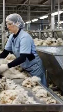 How wool Is Made Full Sheep-to-Textile Processing Journey...