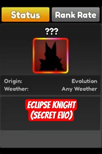 ShadeKnight Evolution All Materials And Gems In Roblox In Catch A Monster | Rahul Strikes | Roblox