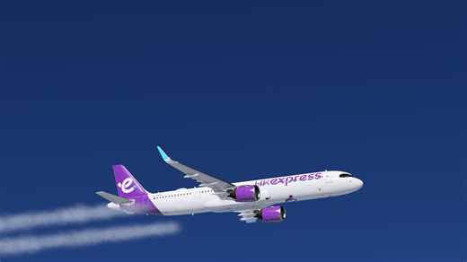 降落常州奔牛机场 X-Plane 12 Toliss A321-251NX