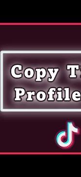 How To Get Your TikTok Profile Link | Copy Account URL
