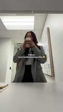 come with me to work as a receptionist at a law firm 👩🏻‍💻 #receptionist #dayinthelife #workvlog