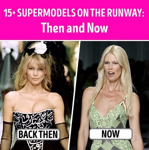 60K views · 318 reactions | 15+ Supermodels on the Runway: Then and Now | CelebRatings | Facebook