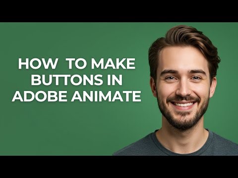 How to Make Buttons In Adobe Animate - GUIDE!