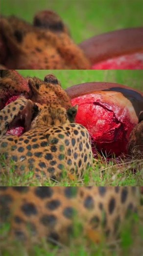 Watch Cheetahs Tear Apart Their Prey in Seconds 😱