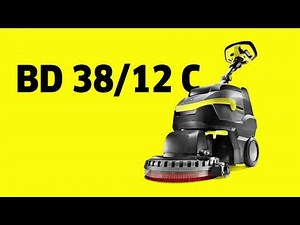 Equipo Professional BD 38 12 C, de Kärcher, limpiando la Catedral de Colonia en Alemania