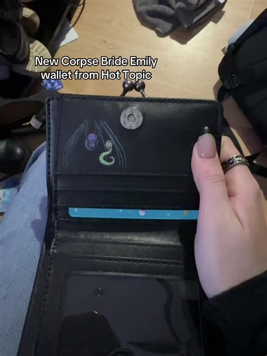 New Corpse Bride Wallet!!! #fypシ #corpsebride #timburton #wallet #hottopic @hottopicofficial
