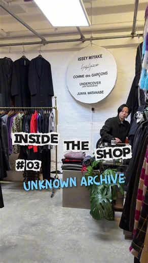 your sign to check out: @unknown_archive_london #vintage #fashion