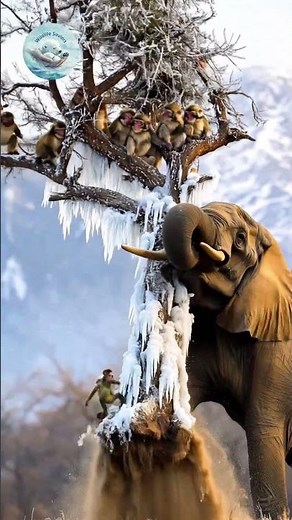 What Happens When Elephants Find Frozen Trees?