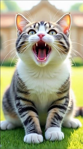 Cat Getting Angry Sound 😾🔥 | Suphalak Cat Meowing Aggressively | Cat Hissing & Growling 🐱⚠️