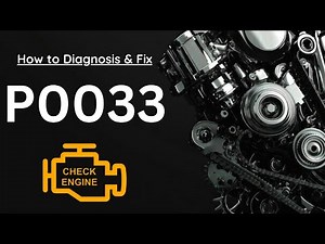 P0033: Turbocharger / Supercharger Bypass Valve Control Circuit | Trouble Code: Diagnose Symptom Fix