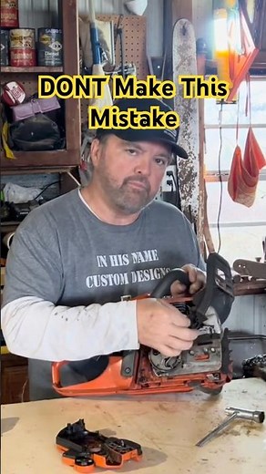 Husqvarna Chain Brake Repair Done RIGHT #chainsaw #chainsawman #mechanic