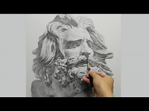 석고소묘 l Plaster cast Drawing l pencildrawing l dessin l 히게 l La Marseillaise l 라 마르세이예즈