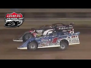 Kyle Larson Battles For Hillbilly Hundred Victory | Lucas Oil Late Model Dirt Series 9.29.2022