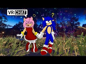 SOMETHING'S UP WITH GENESIS! SONIC VISITS AMY IN VR CHAT!