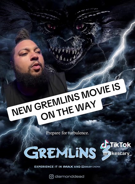 NEW GREMLINS MOVIE IS ON THE WAY #gremlins #gremlinsmovie #gremlins3 #horror #horrortok #horrormovies #fyp #foryou
