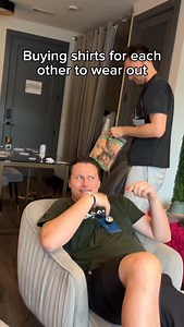 Buying embarrassing shirts for each other to wear out. Please follow me I’ll do anything you want | Ryan O'Malley