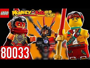 ОБЗОР LEGO MONKEY KID 80033 РОБОТ ЗЛОЙ МАКАКИ