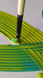 36K views · 229 reactions | Green acrylic painting on canvas 16 x 20 inch. D4-3G2: Design 4, three greens color combo 2. #abstractart #modernart #contemporaryart #acrylicpainting #abstractpainting #art #canvaspaintings #abstractpainter | Plot Bot Studio | Facebook