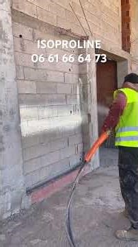 Isolation thermique et acoustique par mousse polyuréthane projetée au Maroc, isolation ICYNENE MAROC