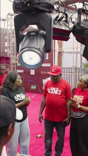 The premiere of BEHIND THE SCENES