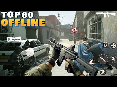 60 Realistic OFFLINE Games for Android & iOS 2025 | BEST OFFLINE GAMES FOR MOBILE