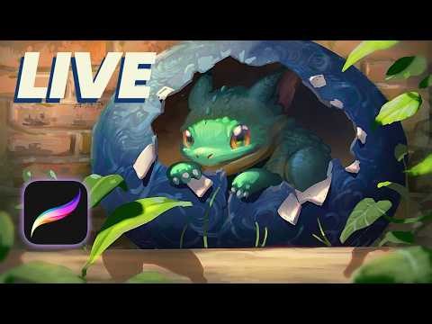 Procreate Art LIVE 🌈 OTTER -brush🦦