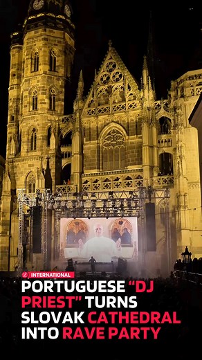 A Portuguese priest‑DJ, Padre Guilherme, transformed the area outside the historic St. Elizabeth Cathedral into a lively dance‑floor event to mark the 75th birthday of Archbishop Bernard Bober. The rave took place on 8th November in Košice, Slovakia and a video of the event has since gone viral on TikTok gaining more than 6.1 million views. Under laser lights, projection mapping and booming sound, families and young people gathered as the cathedral’s façade became a backdrop for a festival‑style