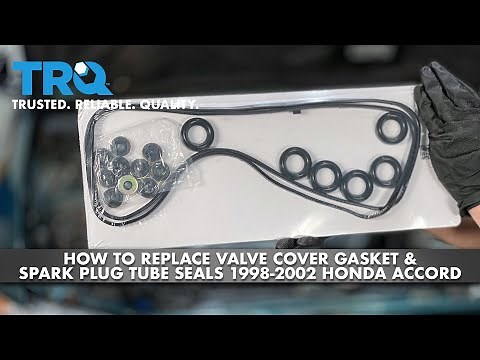 How to Replace Valve Cover Gasket & Spark Plug Tube Seals 1998-2002 Honda Accord