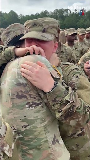 Big sister secretly returns from deployment to tap out Army graduate