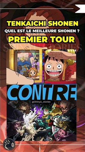 Le MEILLEUR Shonen ? One Piece vs MHA ! (Tour 1) 🔥 #anime