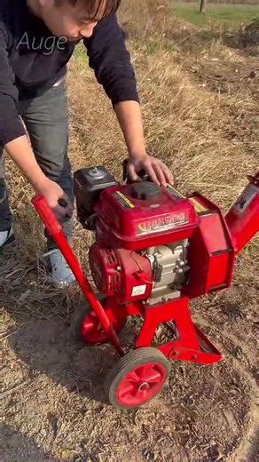 Efficient Mini Branch Grinder for Wood Processing