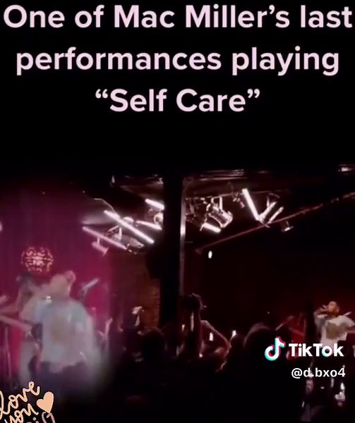 Self-Care and Mac Miller Speech Tribute