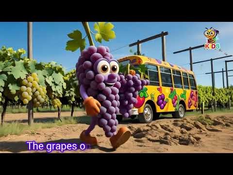 Wheels on the Bus - Animals Song | Nursery Rhymes | Kindergarten | Preschool 