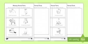 Complete the Picture: Draw the Animal Worksheet