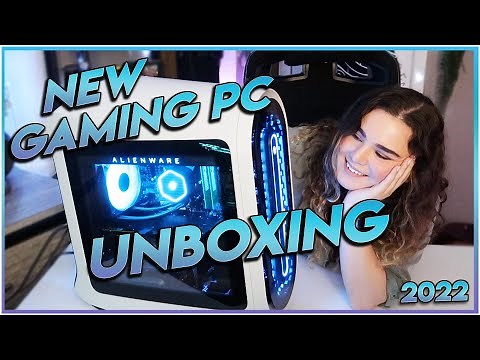 NEW GAMING PC UNBOXING | Alienware Aurora R13