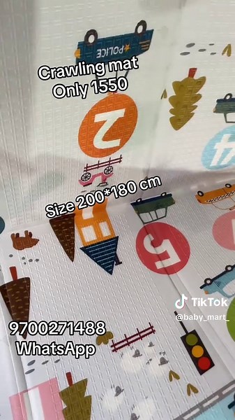 Crawling mat only 1550 delivery 🚚 all over Nepal #babymart #crawingmat #crawilingmat